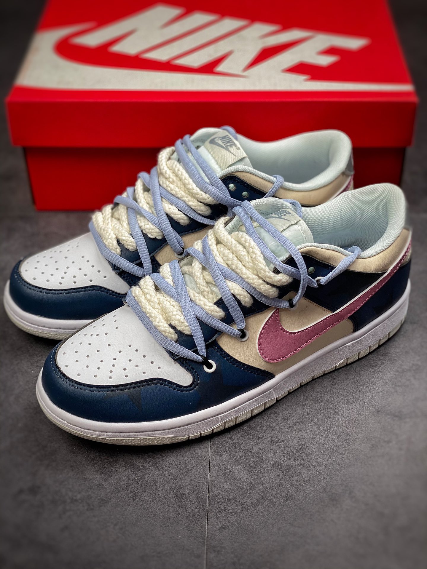 190 Futura x Nike Dunk Low SB联名 解构绑带滑板鞋 DH9765-100