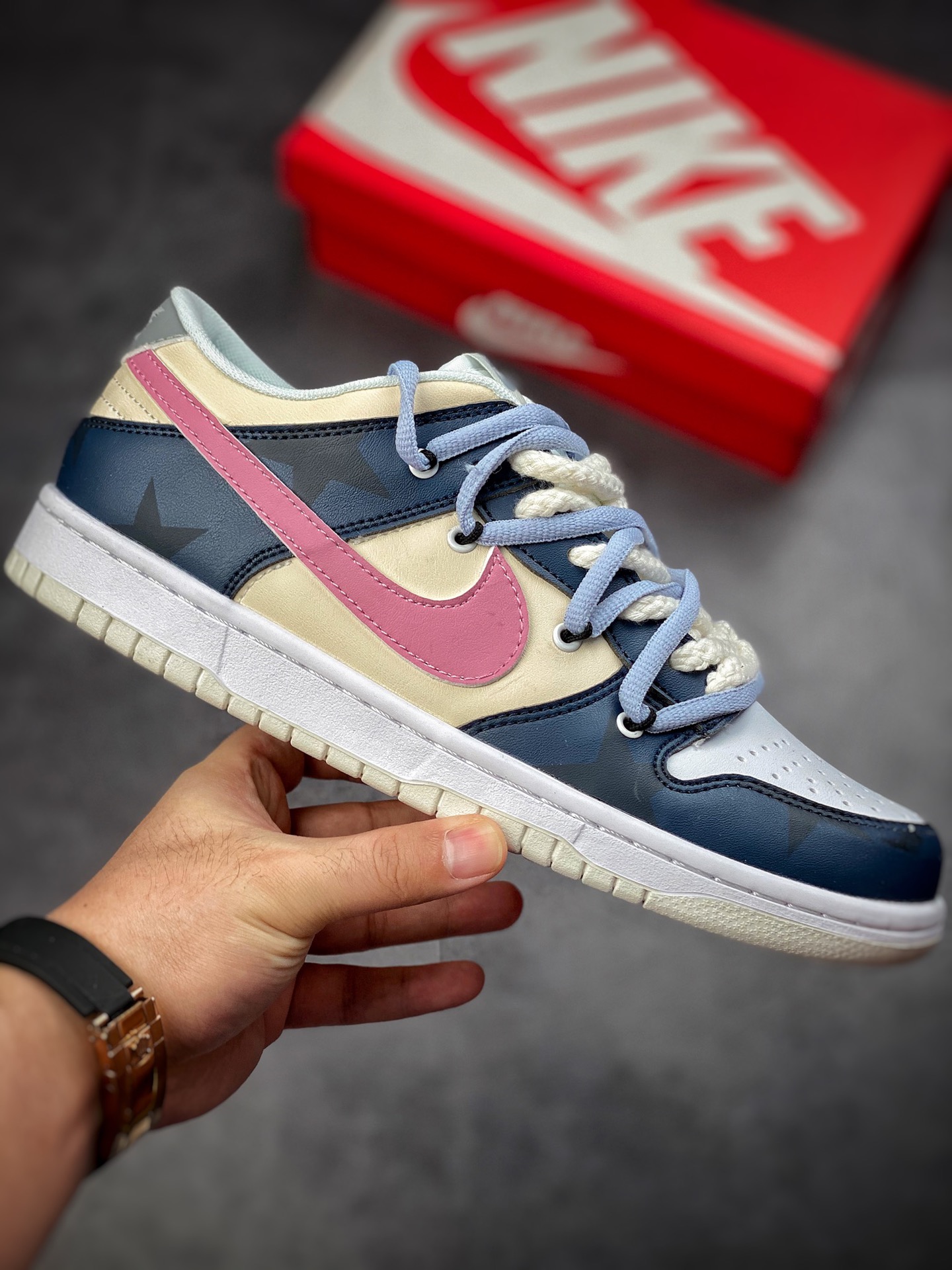 190 Futura x Nike Dunk Low SB联名 解构绑带滑板鞋 DH9765-100