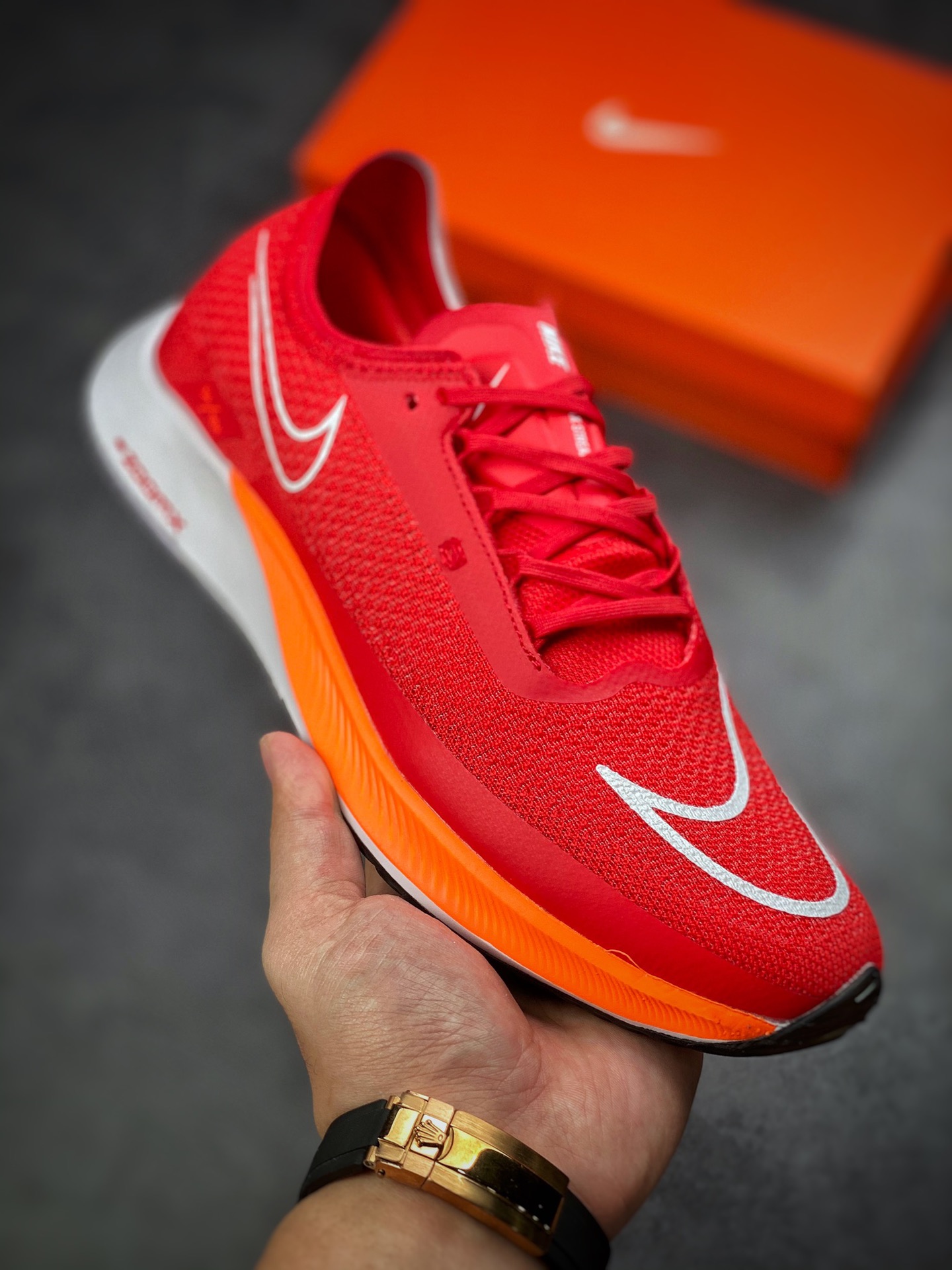 180 Nike ZoomX Streakfly Proto Running”Black/Gold/Sky Blue/Pink”5K/10K短跑马拉松系带系列轻量休闲运动慢跑鞋DH9275-104