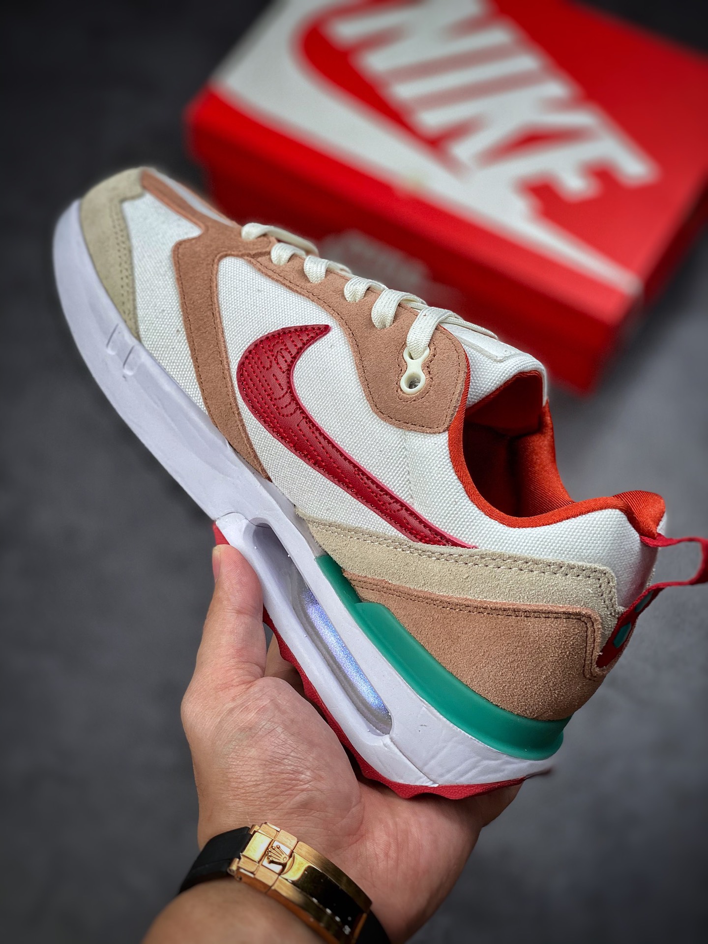 220 Nike Dunk Low 白红粉气垫板鞋DQ4976-161