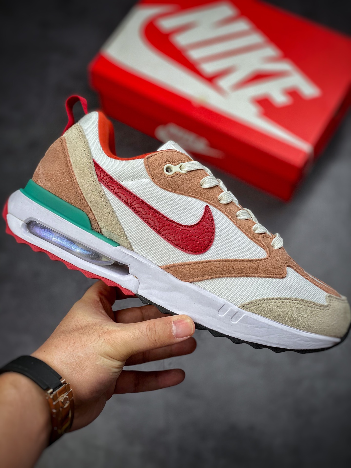 220 Nike Dunk Low 白红粉气垫板鞋DQ4976-161