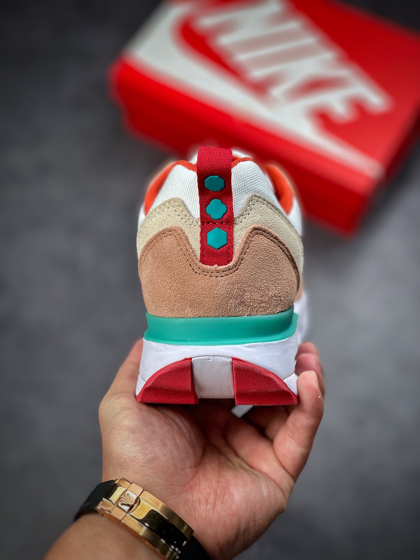 220 Nike Dunk Low 白红粉气垫板鞋DQ4976-161
