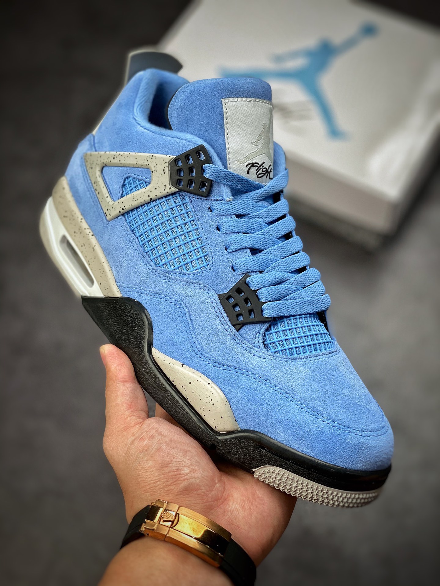 450 #纯原大厂出品 Air Jordan AJ4 SE “University Blue” 大学蓝 CT8527-400