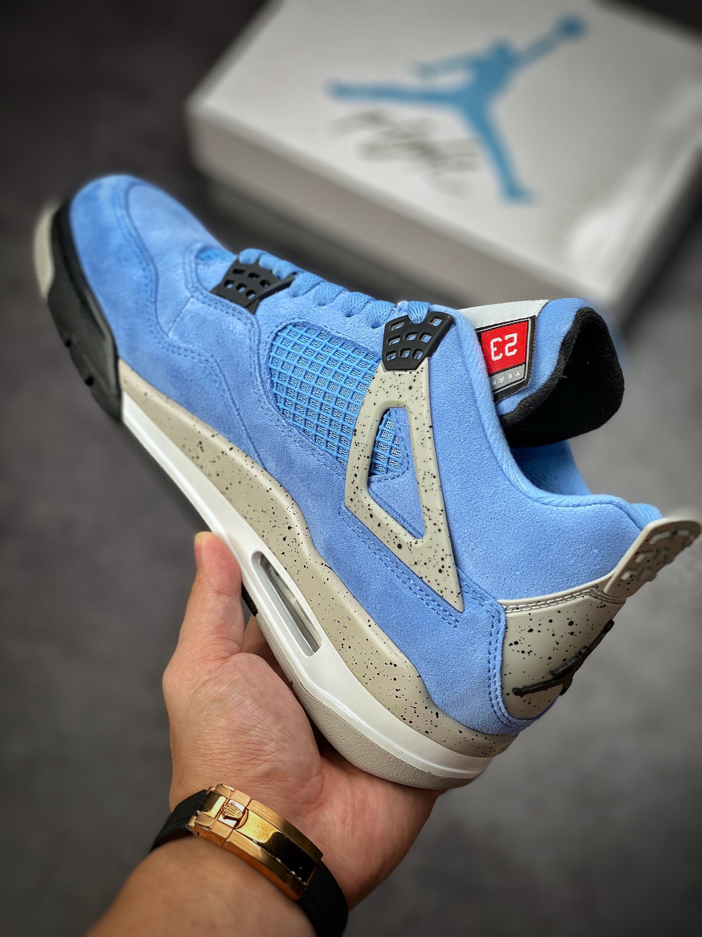 450 #纯原大厂出品 Air Jordan AJ4 SE “University Blue” 大学蓝 CT8527-400