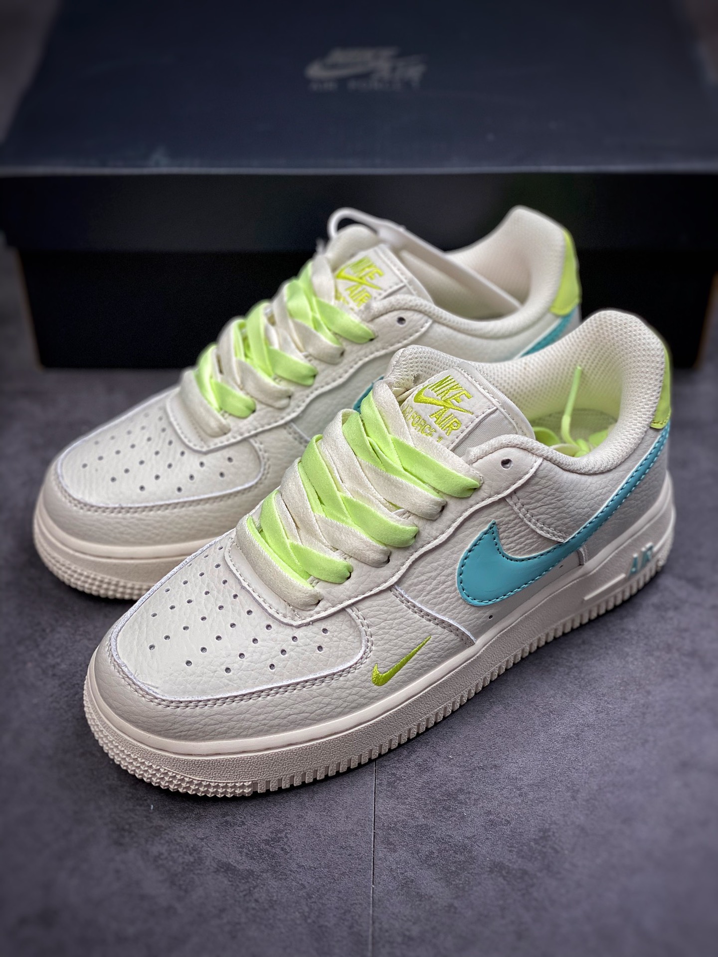 200 Nike Air Force 1 Low 07 米白蓝绿专注外贸渠道DH7560-516