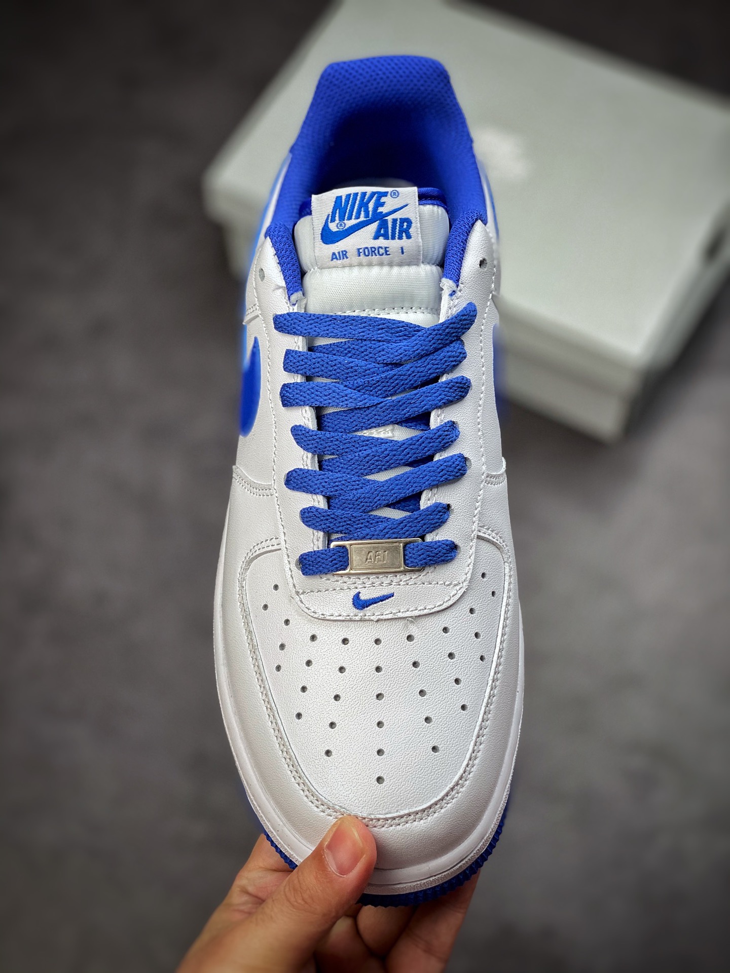 160 Nike Air Force 1 Low 07 白蓝 #原楦头原纸板 打造纯正空军版型 DH7561-104