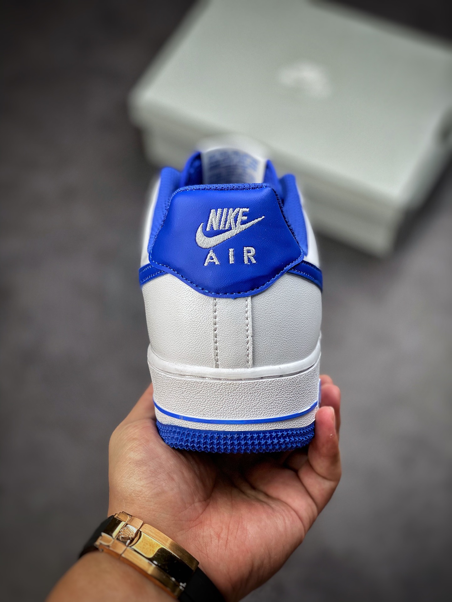 160 Nike Air Force 1 Low 07 白蓝 #原楦头原纸板 打造纯正空军版型 DH7561-104
