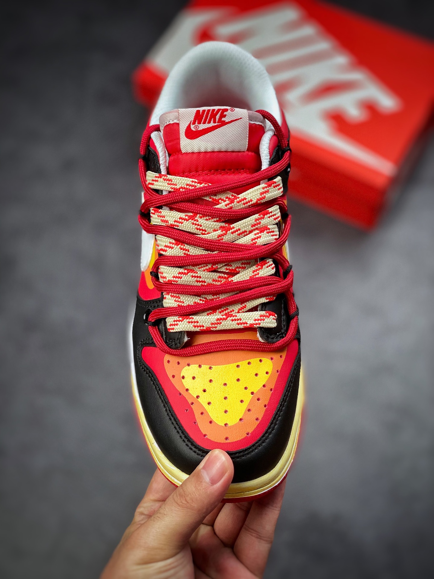 190 Futura x Nike Dunk Low SB联名 解构绑带滑板鞋 DD1503-020
