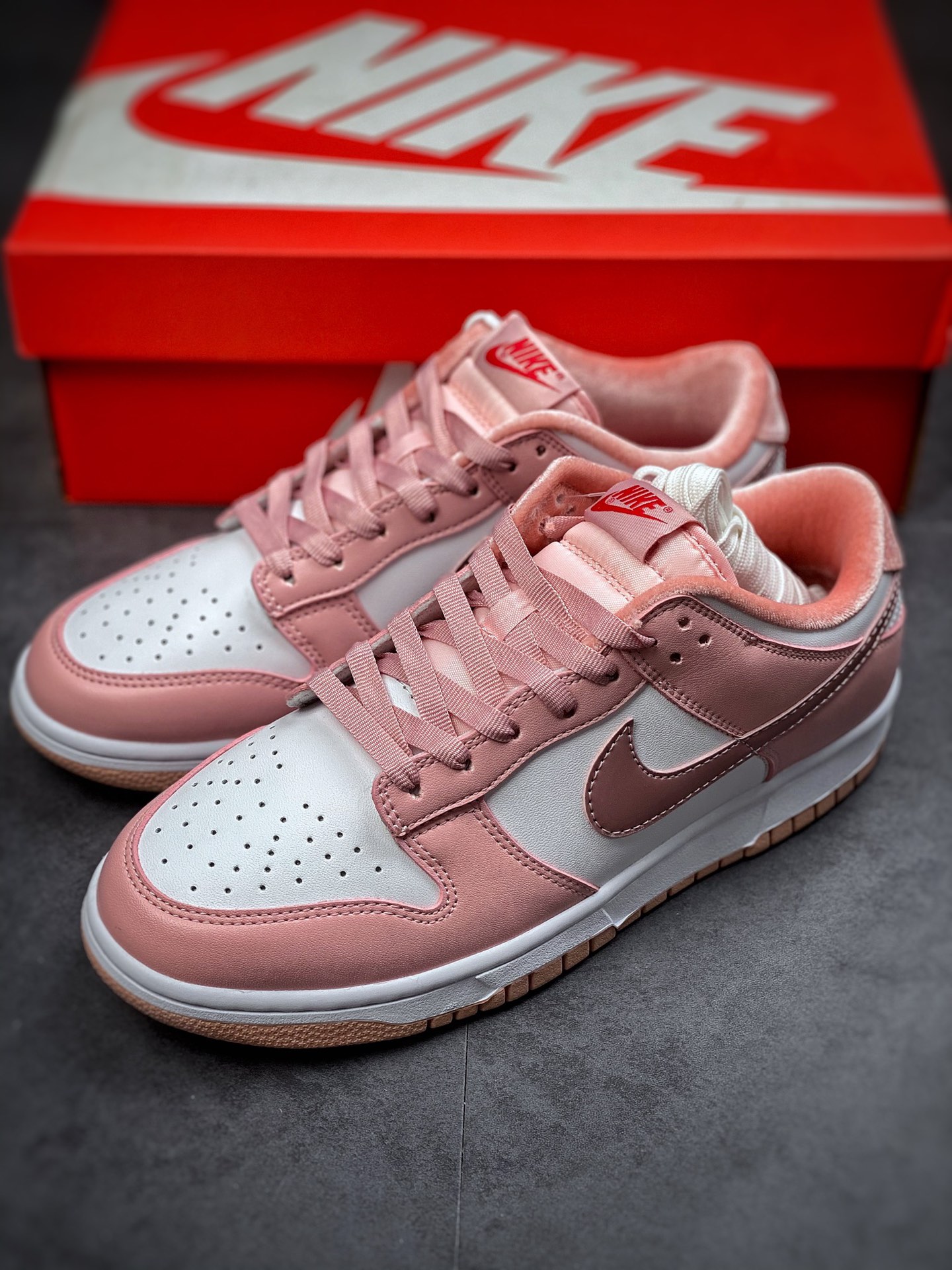 220 Nike Dunk Low GS “Pink Velvet” 粉丝绒 史诗福利 DO6485-600