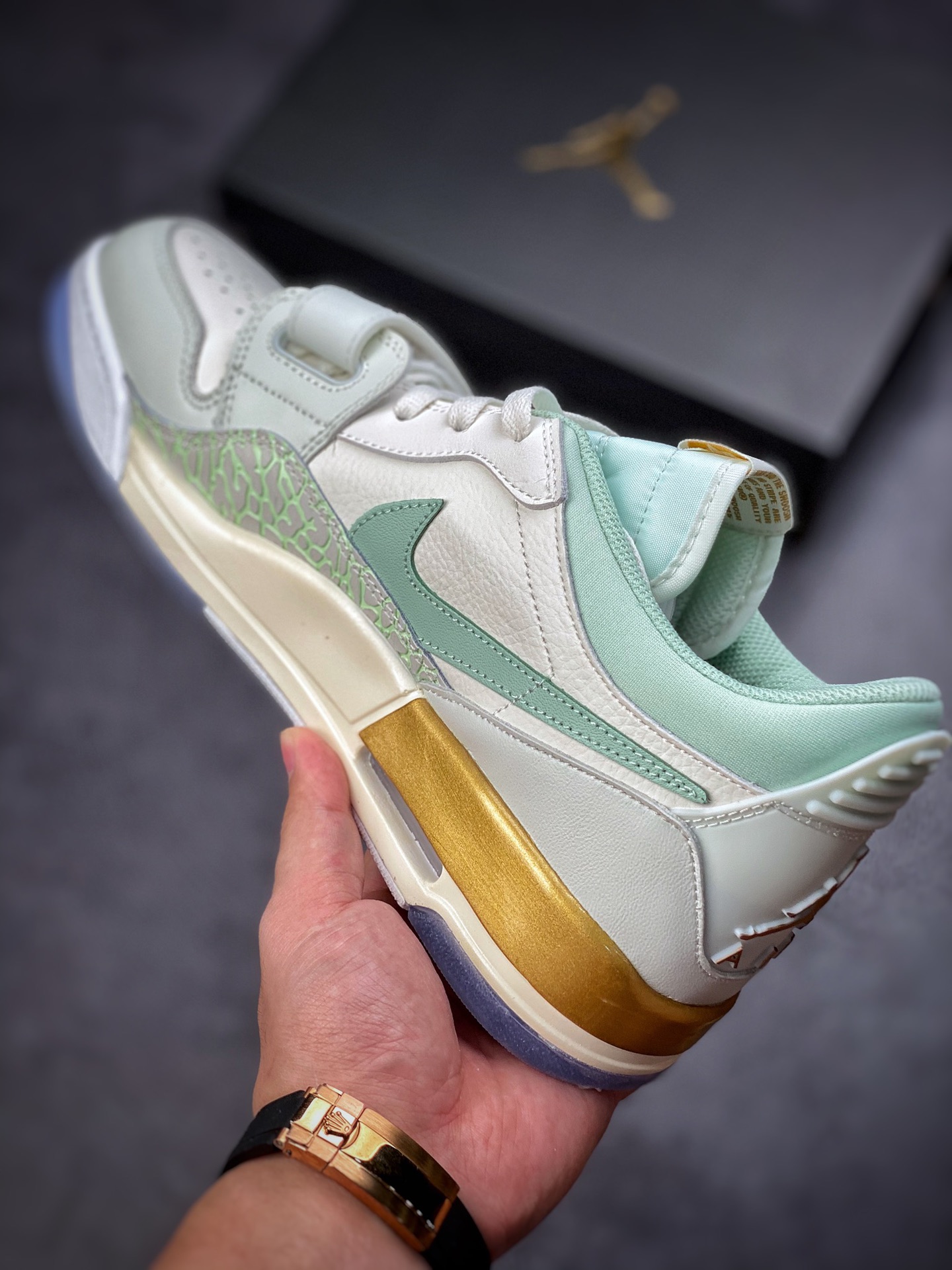 260 Air Jordan Legacy 312 薄荷绿 顶级纯原版本头层皮DR8486-131