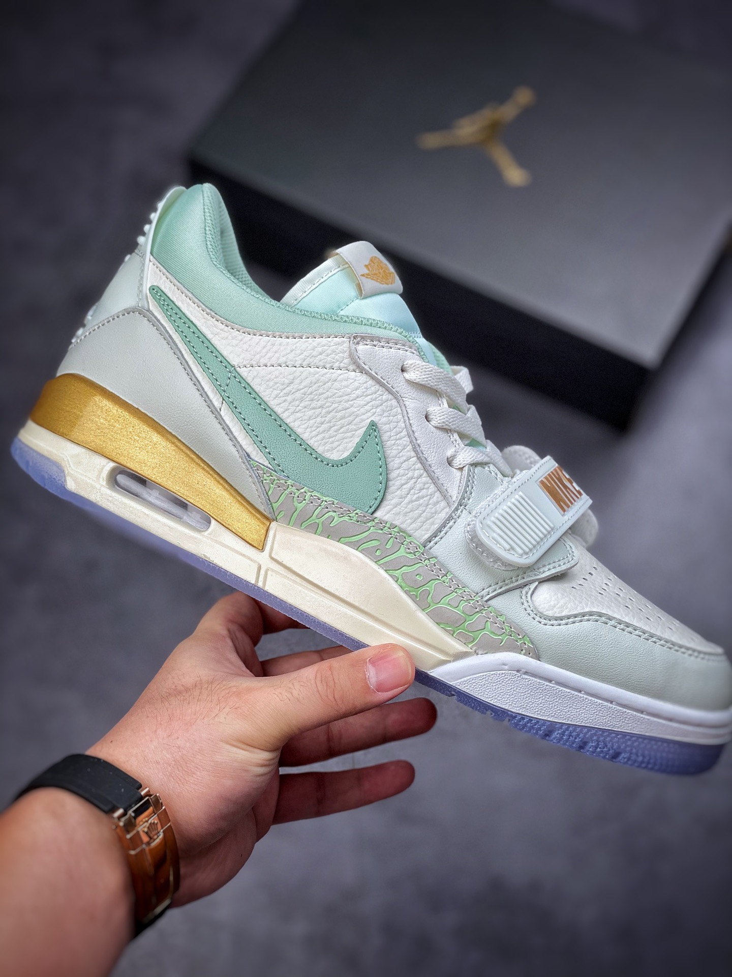 260 Air Jordan Legacy 312 薄荷绿 顶级纯原版本头层皮DR8486-131
