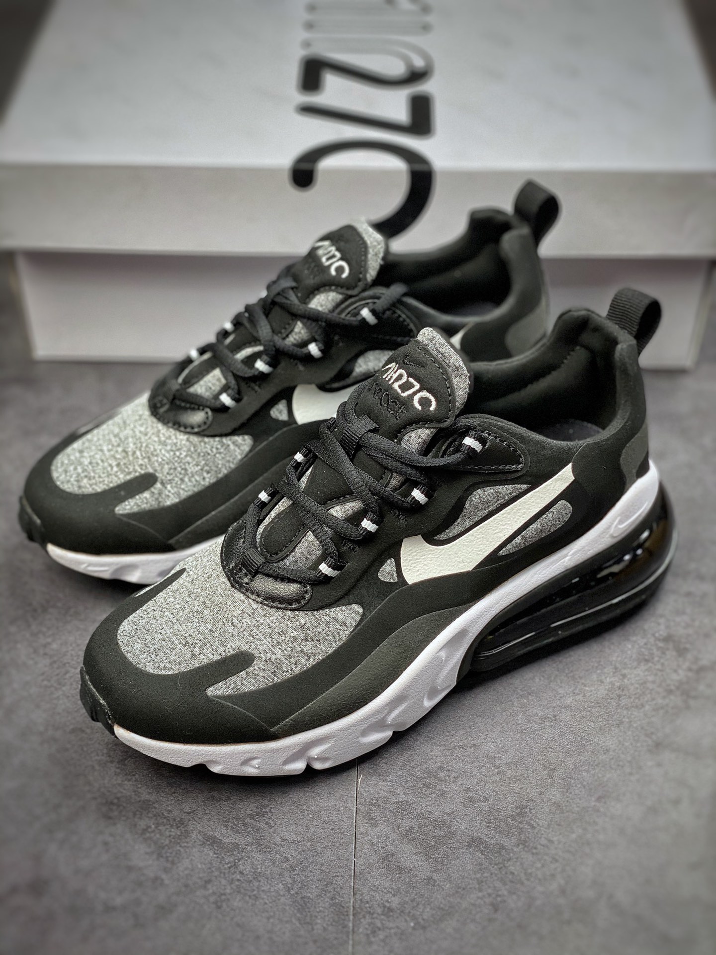 160 Nike Air Max 270 React 完美还原细节AT6174-001