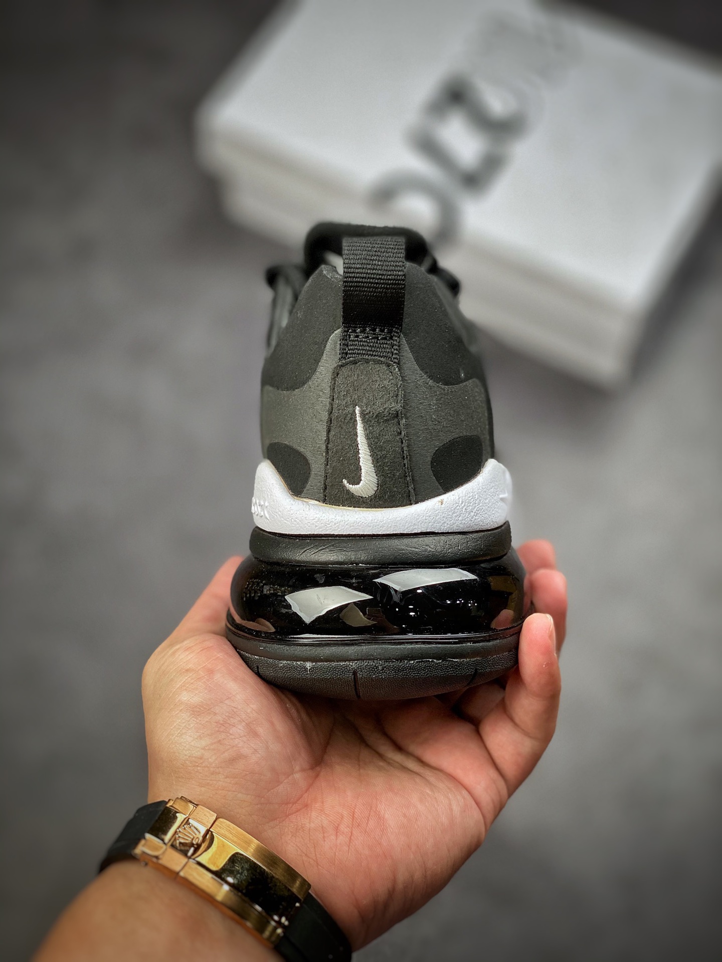 160 Nike Air Max 270 React 完美还原细节AT6174-001