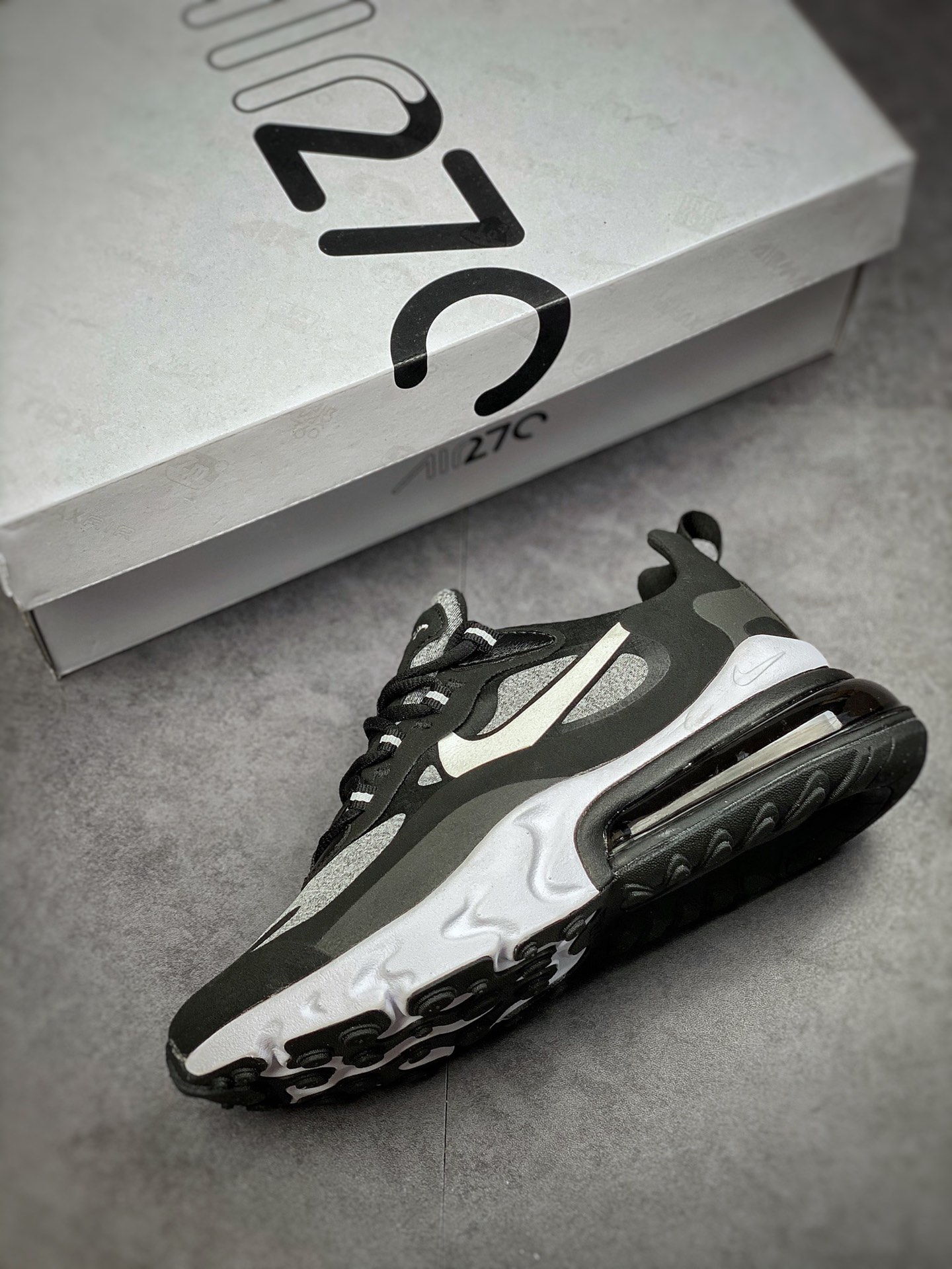 160 Nike Air Max 270 React 完美还原细节AT6174-001