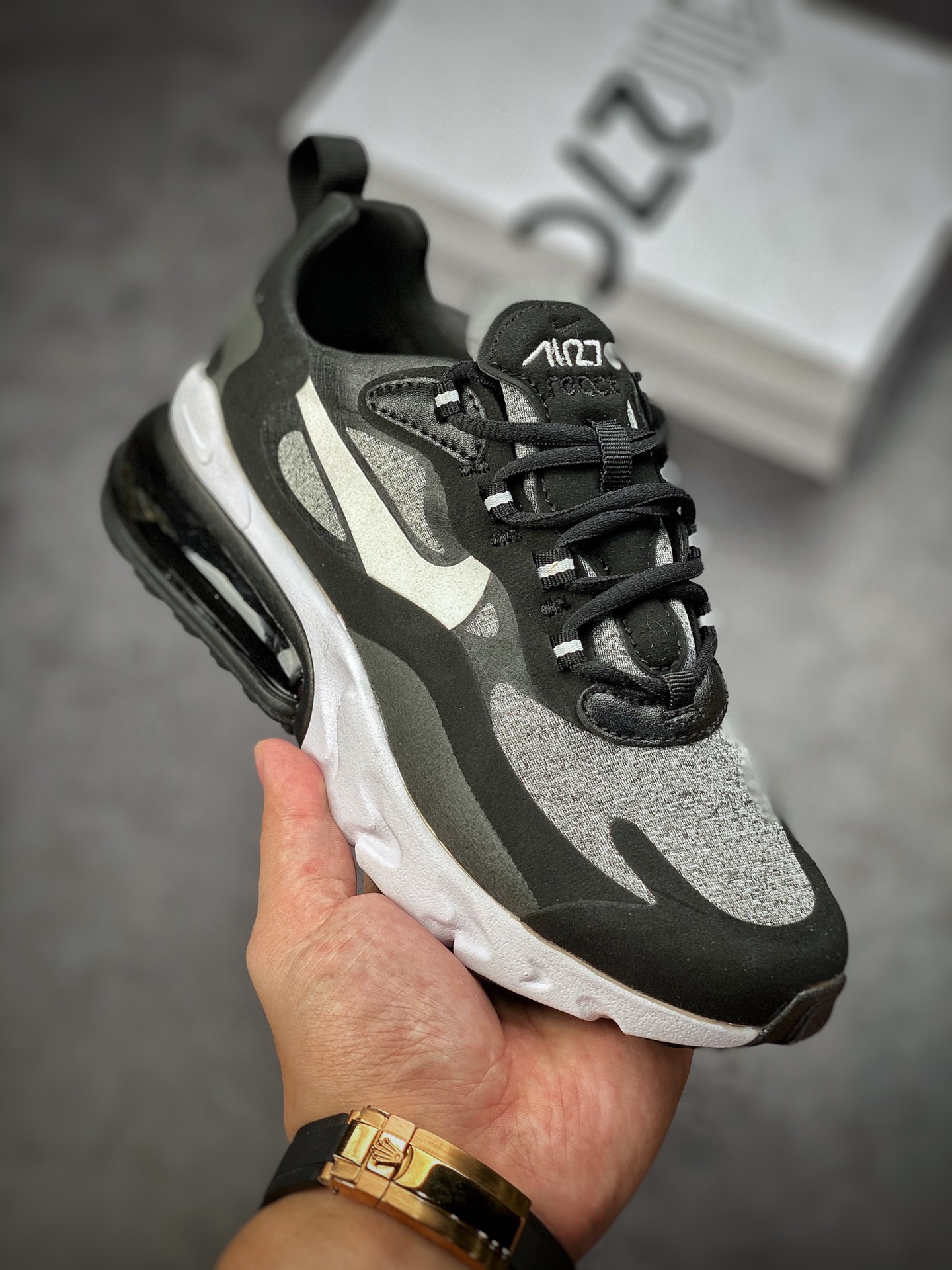 160 Nike Air Max 270 React 完美还原细节AT6174-001