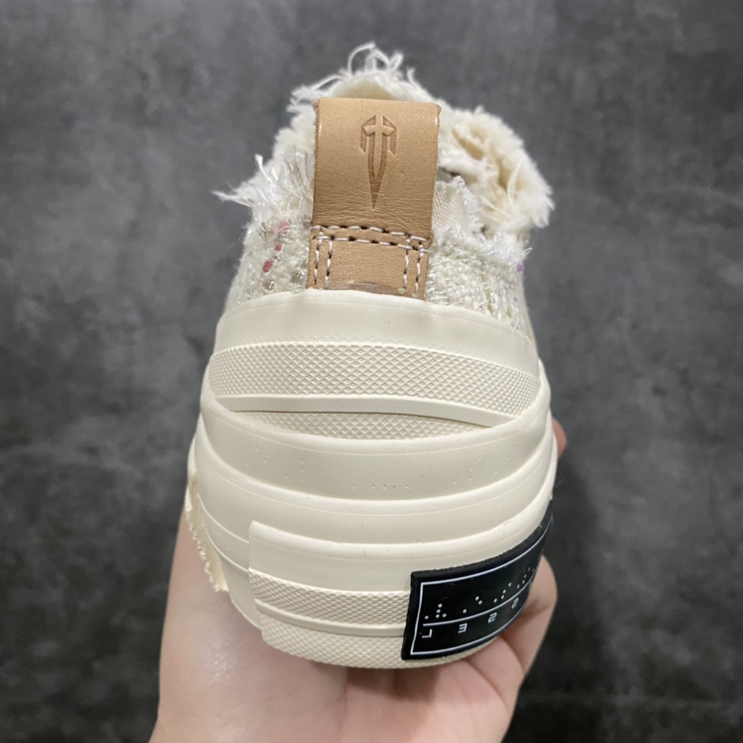 图片[4]-xVESSEL G.O.P. Low 吴建豪主理品牌 解构重叠厚底软木低帮硫化板鞋 小香风 原鞋数据开发 终端优势供应 当前市售最高版本 正确半贴合鞋标工艺 正确鞋头上翘整体楦型 紫外光变色效果 原厂12蛊司厚实舒适帆布面料 流苏做旧复古效果 支持NFC网页编码识别 升级厚实木塞内底 纯手工贴合多重围条硫化工艺 市售最强品质 实拍即所得 秒杀市场所有版本 随意对比 尺码：35 36 37 38 39 40 41 42 43 44 45-选品中心