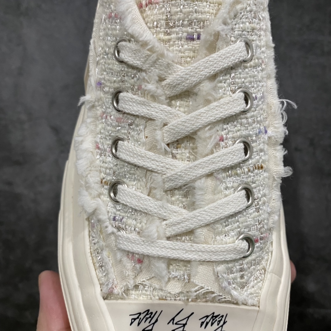 图片[8]-xVESSEL G.O.P. Low 吴建豪主理品牌 解构重叠厚底软木低帮硫化板鞋 小香风半拖 原鞋数据开发 终端优势供应 当前市售最高版本 正确半贴合鞋标工艺 正确鞋头上翘整体楦型 紫外光变色效果 原厂12蛊司厚实舒适帆布面料 流苏做旧复古效果 支持NFC网页编码识别 升级厚实木塞内底 纯手工贴合多重围条硫化工艺 市售最强品质 实拍即所得 秒杀市场所有版本 随意对比 尺码：35 36 37 38 39 40 41 42 43 44 45-选品中心