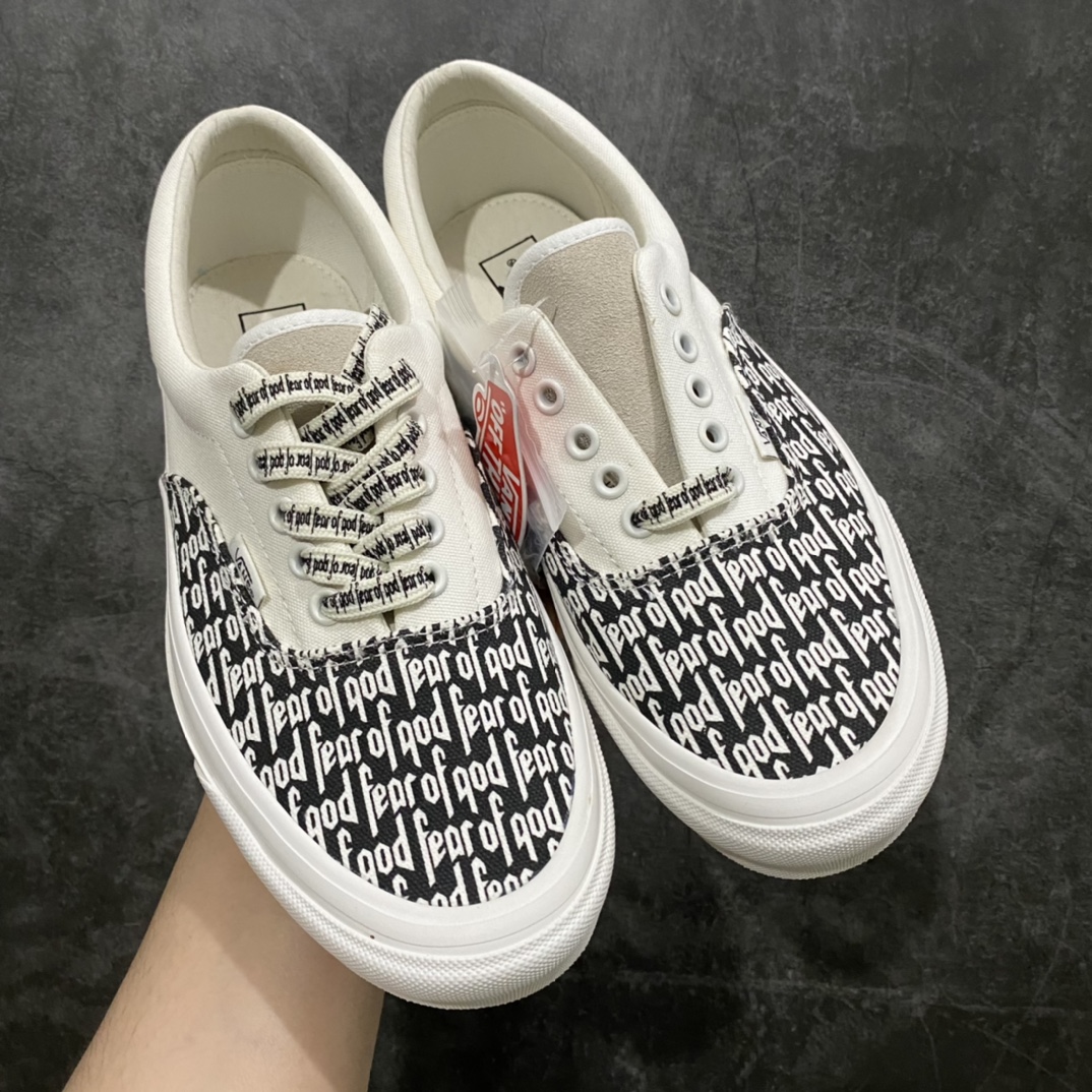 图片[5]-渠道纯原版本Fear Of God x Vans 万斯 Era 95 Reissue 恐惧上帝 FOG超限量联名 耗时两个月开发 原厂整套流水线代工出货 品质毋庸置疑 匠心打造 高端市场专供 懂货的老铁 拿在手上便知高低 尺码：35 36 36.5 37 38 38.5 39 40 40.5 41 42.5 43 44 44.5 45 46-选品中心