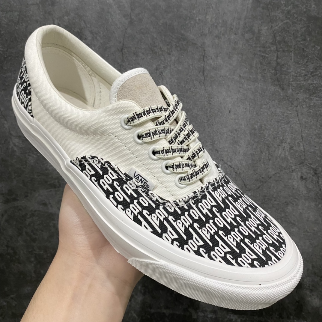 图片[3]-渠道纯原版本Fear Of God x Vans 万斯 Era 95 Reissue 恐惧上帝 FOG超限量联名 耗时两个月开发 原厂整套流水线代工出货 品质毋庸置疑 匠心打造 高端市场专供 懂货的老铁 拿在手上便知高低 尺码：35 36 36.5 37 38 38.5 39 40 40.5 41 42.5 43 44 44.5 45 46-选品中心