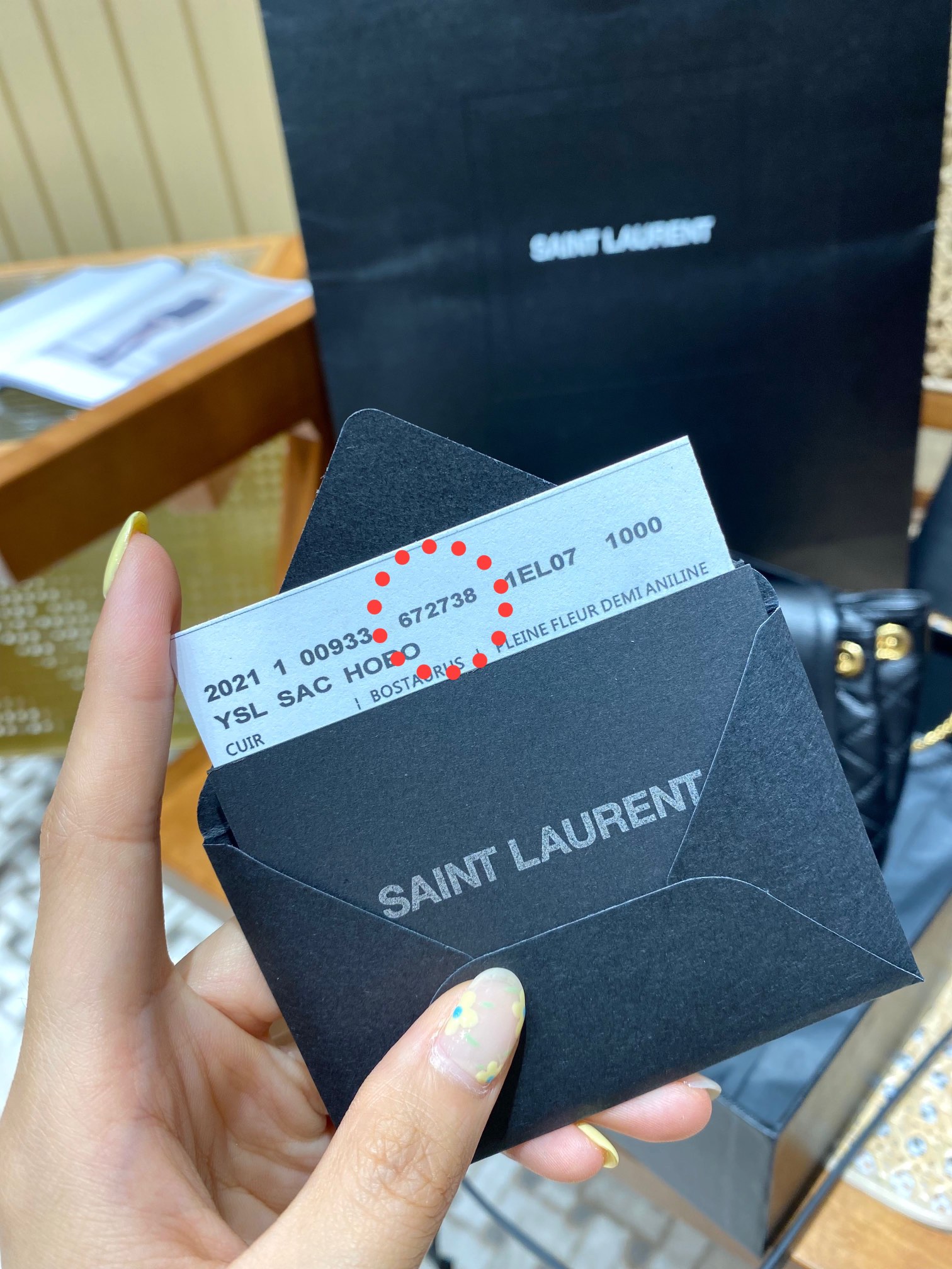 YSL 𝐌𝐢𝐧𝐢 𝐍𝐨𝐥𝐢𝐭𝐚 复古翻盖包 672738黑色