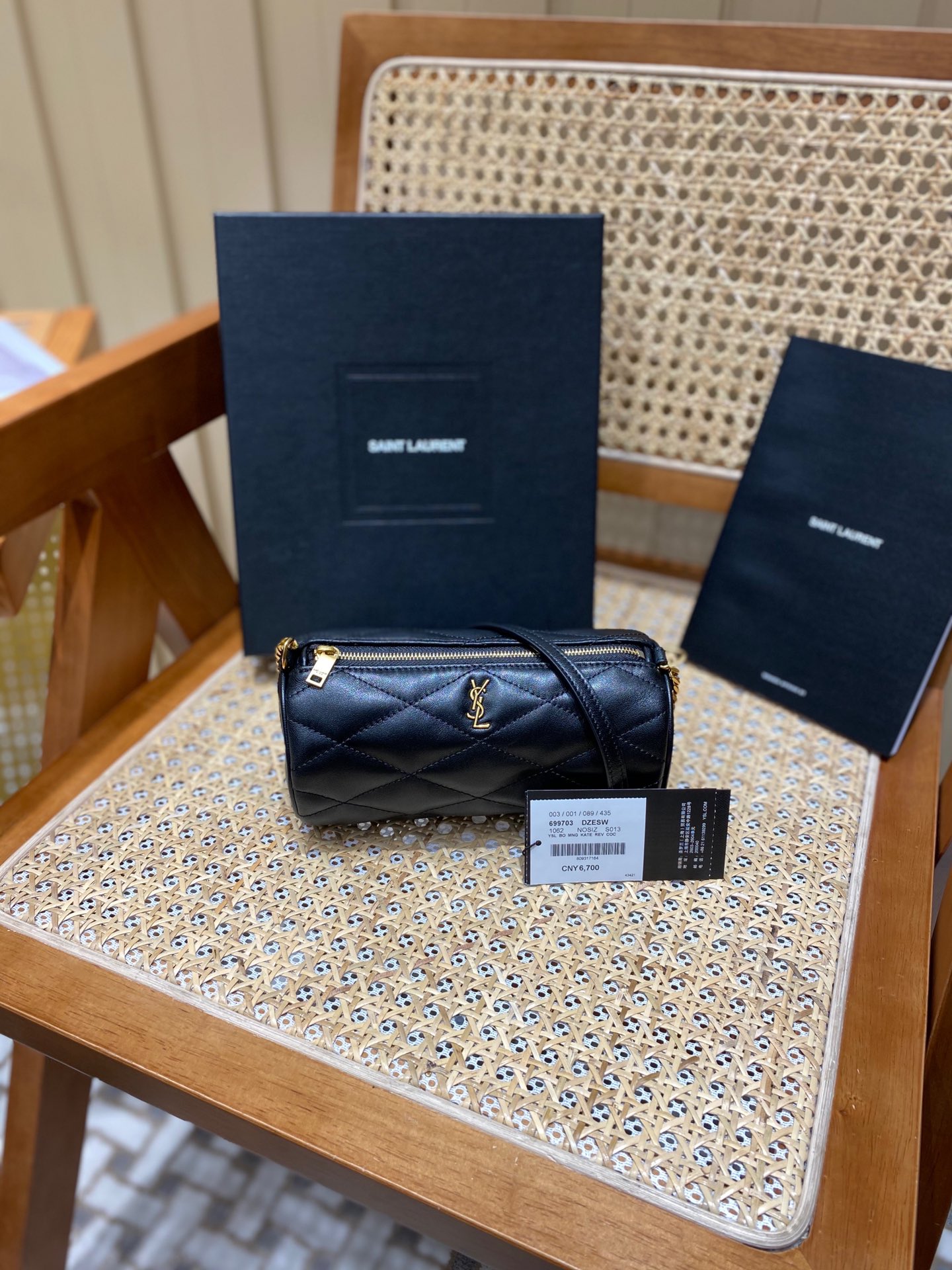 Saint laurent Ysl ๐ฆ๐๐๐ ่ฟทไฝ ๅ็ฎกๆ่ข 699703้ป่ฒ