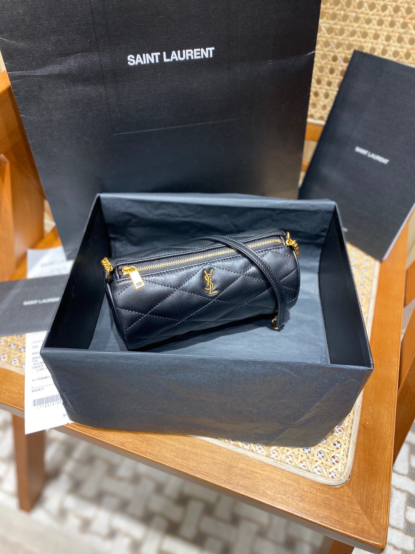 Saint laurent Ysl ๐ฆ๐๐๐ ่ฟทไฝ ๅ็ฎกๆ่ข 699703้ป่ฒ