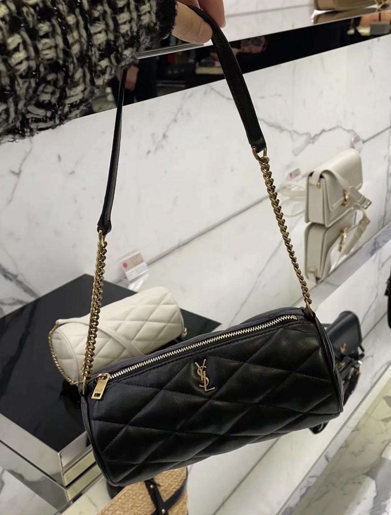 Saint laurent Ysl ๐ฆ๐๐๐ ่ฟทไฝ ๅ็ฎกๆ่ข 699703้ป่ฒ