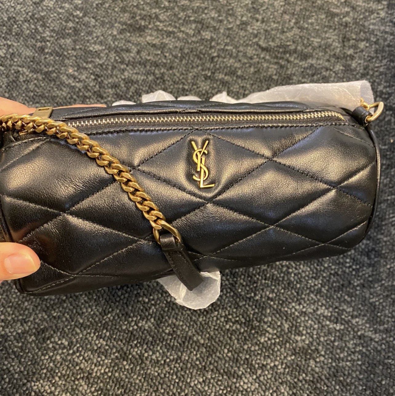 Saint laurent Ysl ๐ฆ๐๐๐ ่ฟทไฝ ๅ็ฎกๆ่ข 699703้ป่ฒ