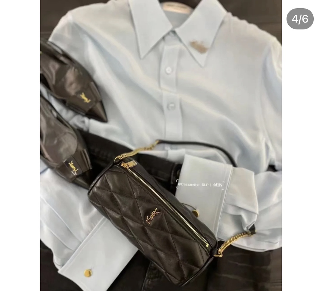 Saint laurent Ysl ๐ฆ๐๐๐ ่ฟทไฝ ๅ็ฎกๆ่ข 699703้ป่ฒ