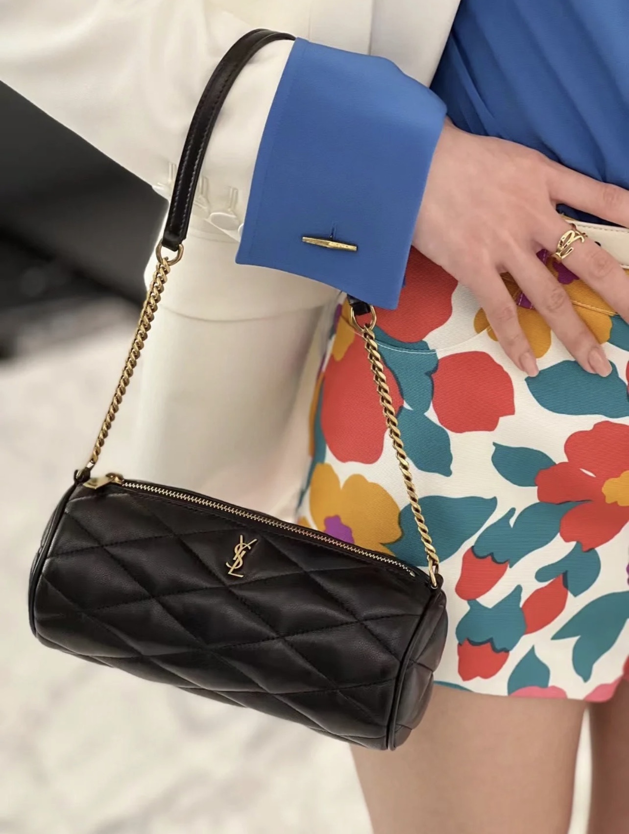 Saint laurent Ysl ๐ฆ๐๐๐ ่ฟทไฝ ๅ็ฎกๆ่ข 699703้ป่ฒ