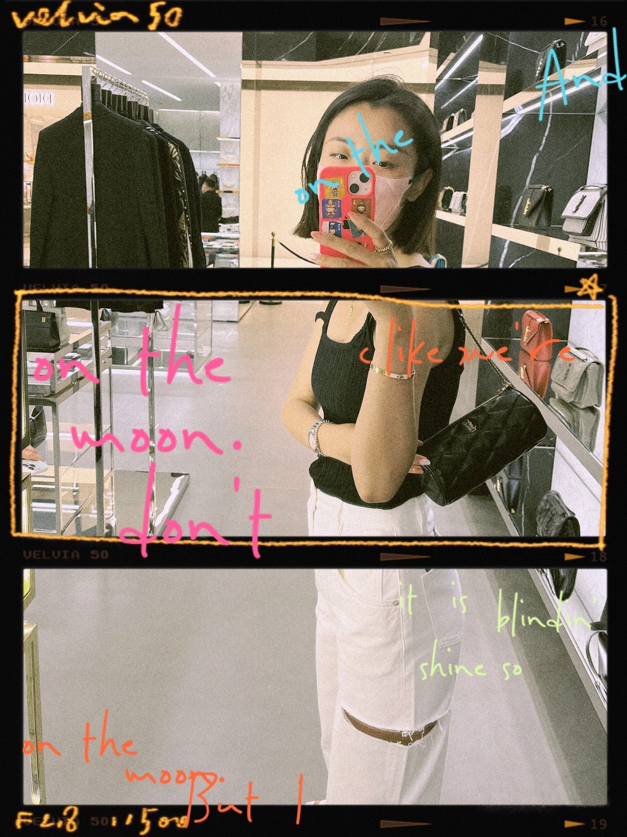Saint laurent Ysl ๐ฆ๐๐๐ ่ฟทไฝ ๅ็ฎกๆ่ข 699703้ป่ฒ
