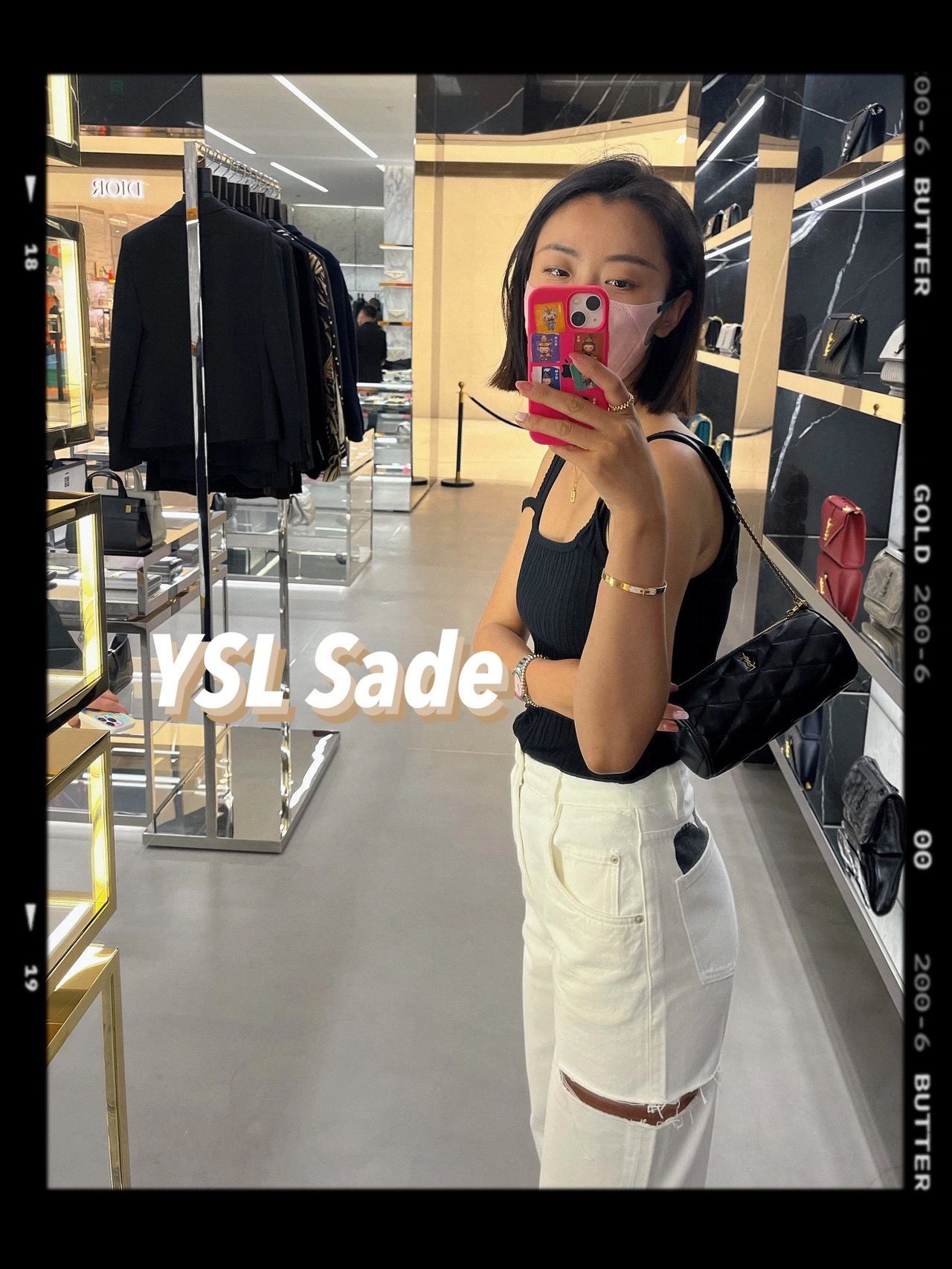 Saint laurent Ysl ๐ฆ๐๐๐ ่ฟทไฝ ๅ็ฎกๆ่ข 699703้ป่ฒ