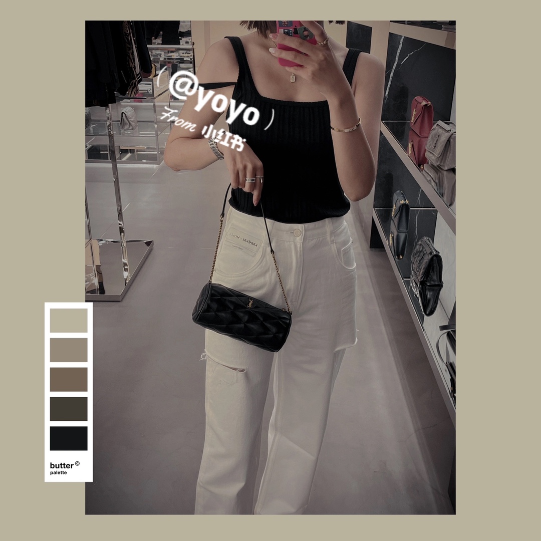Saint laurent Ysl ๐ฆ๐๐๐ ่ฟทไฝ ๅ็ฎกๆ่ข 699703้ป่ฒ