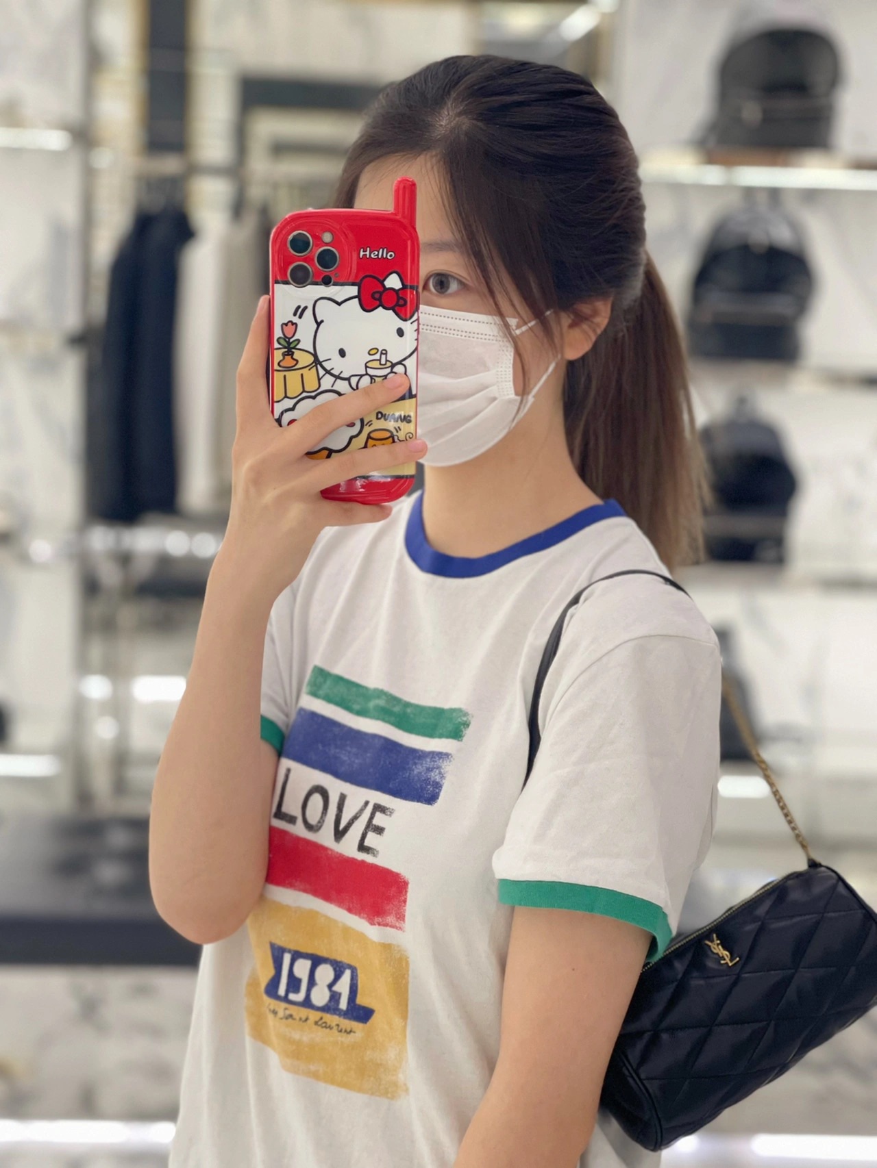 Saint laurent Ysl ๐ฆ๐๐๐ ่ฟทไฝ ๅ็ฎกๆ่ข 699703้ป่ฒ