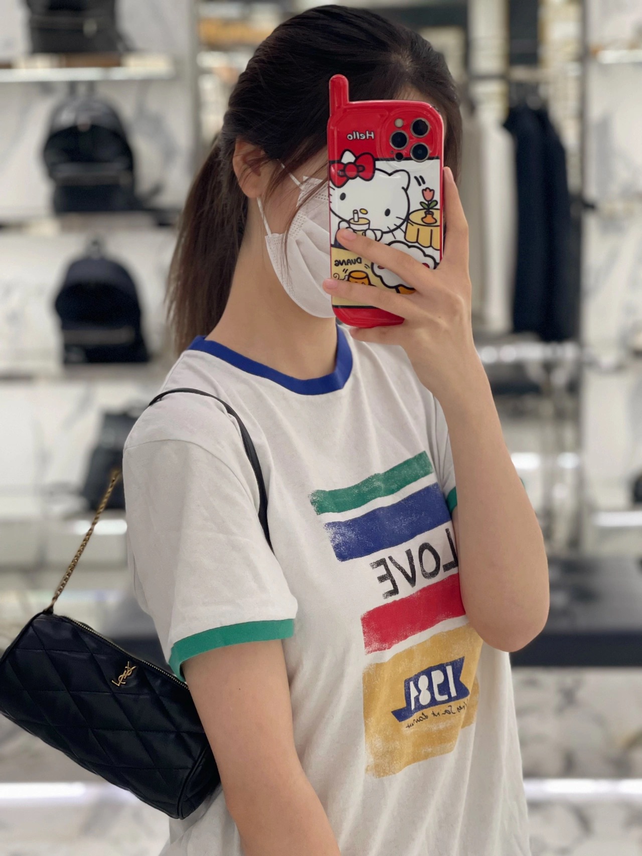 Saint laurent Ysl ๐ฆ๐๐๐ ่ฟทไฝ ๅ็ฎกๆ่ข 699703้ป่ฒ