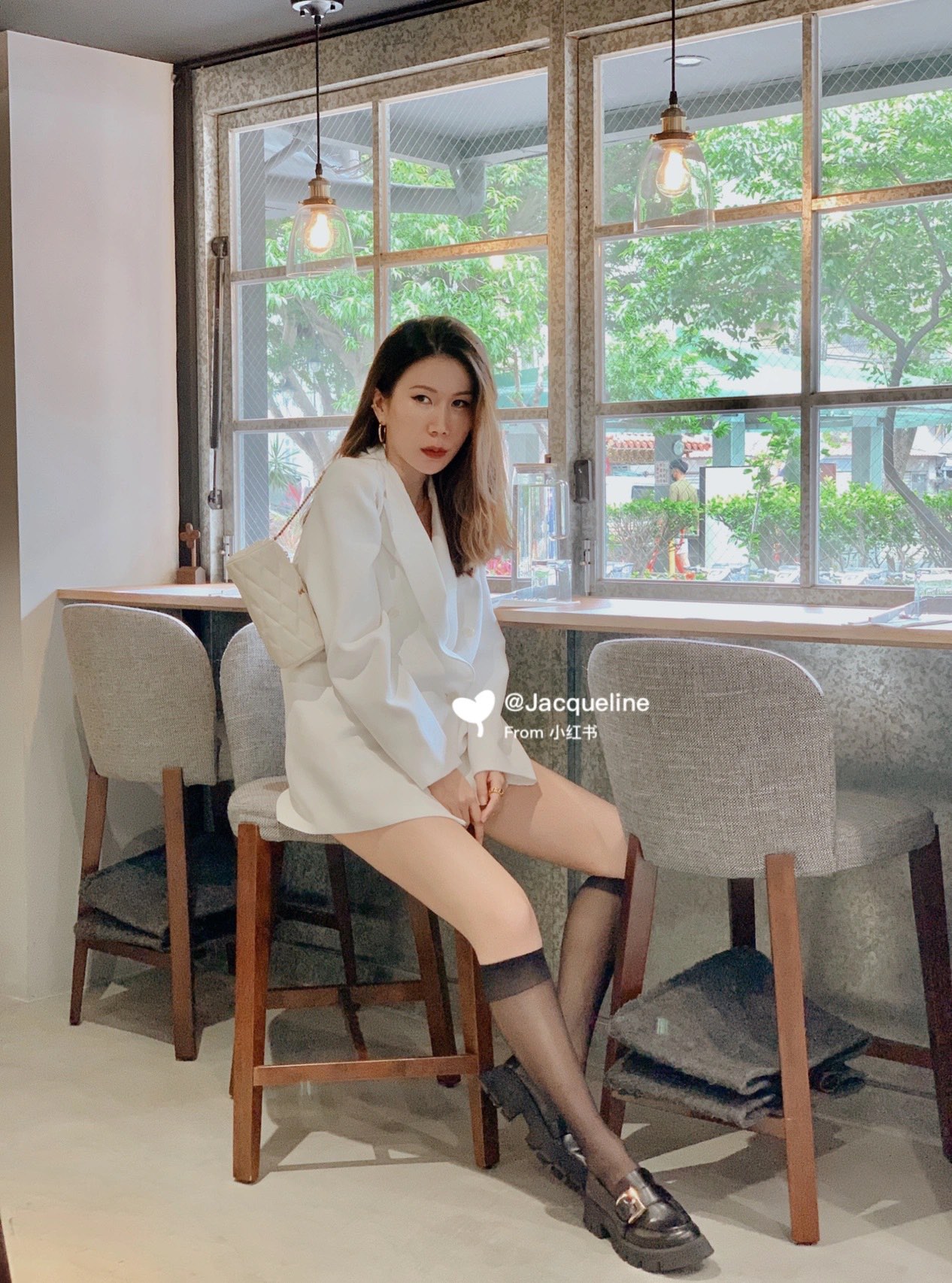 Saint laurent Ysl 𝗦𝗔𝗗𝗘 迷你圆管手袋 699703白色