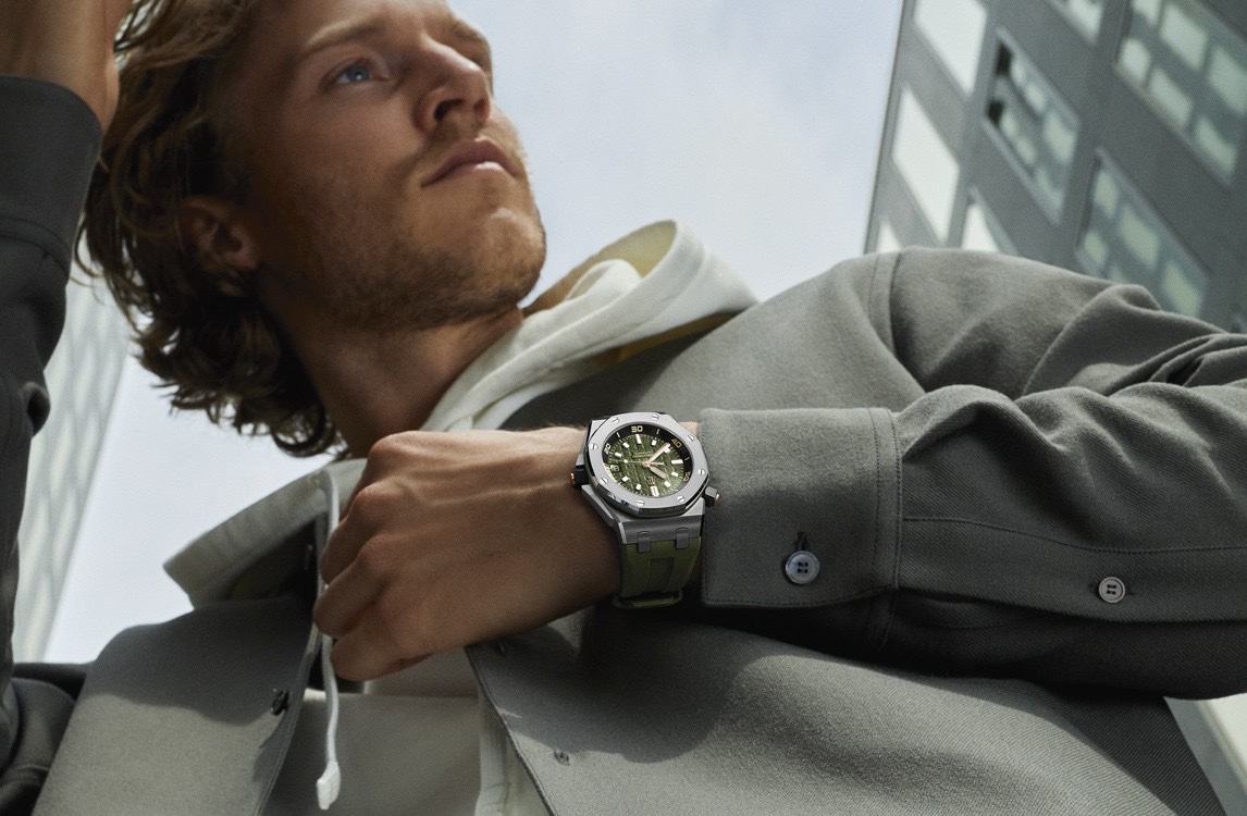 🅰️🅿️爱彼Audemars Piguet 15710ST.OO.A002CA.01皇家橡树离岸型 男士机械腕表