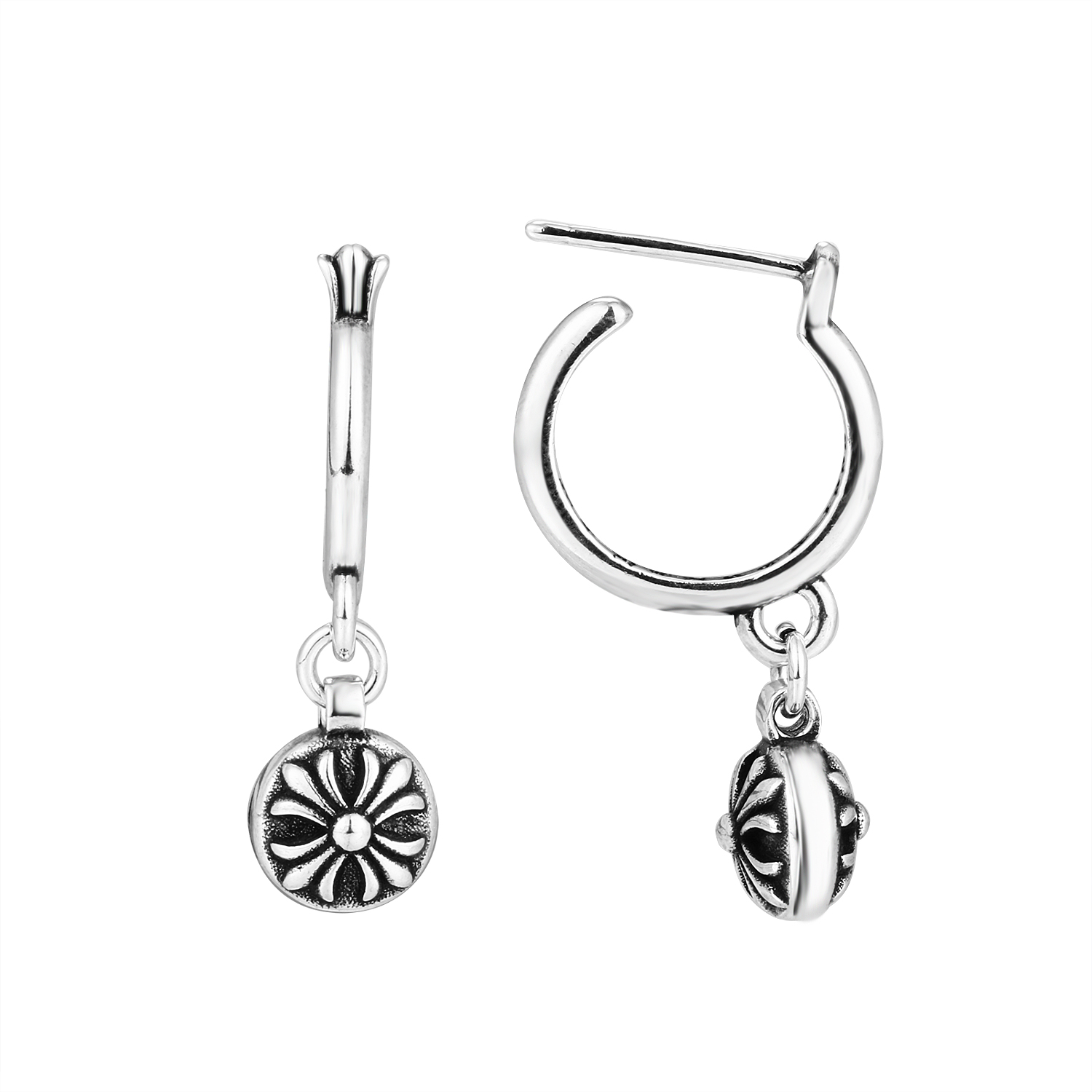 NO:108426,Chrome Hearts Croheart earrings Top Seiko version Consistent details ZP Retro old craftsmanship Very perfect Unified price, jewelry quality, chrome hearts, chrome hearts19860909Chrome Hearts 克罗心耳钉 顶级精工版本 细节一致zp 复古做旧工艺 非常完美 统一价,饰品精品,chrome hearts,chrome hearts,Jewelry