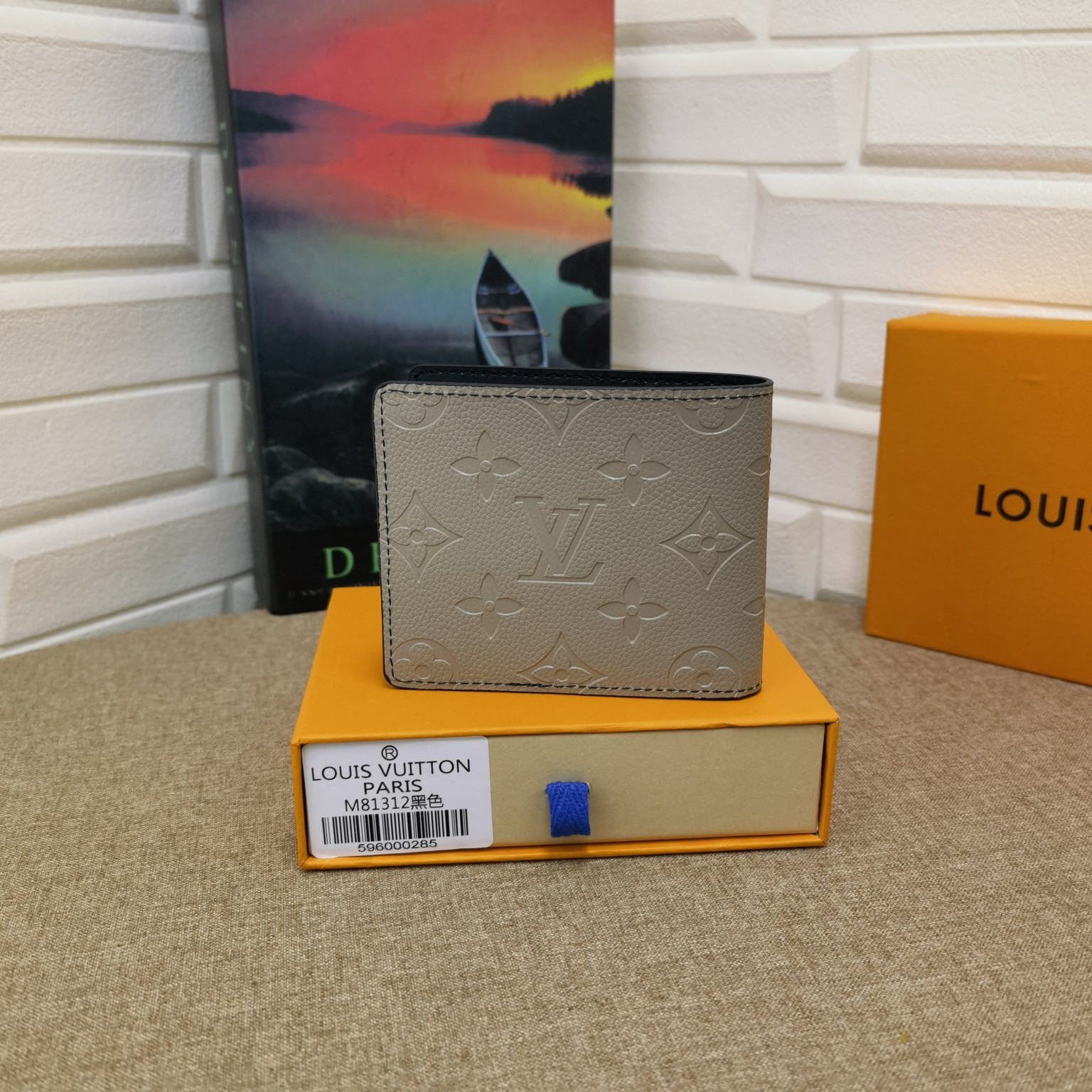 Leather Bifold Wallet - Interior View