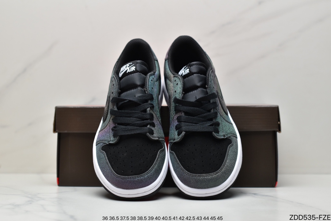 230 Travis Scott x Fragment x Air Jordan 1 Low“Military Blue” 低帮 DM7866