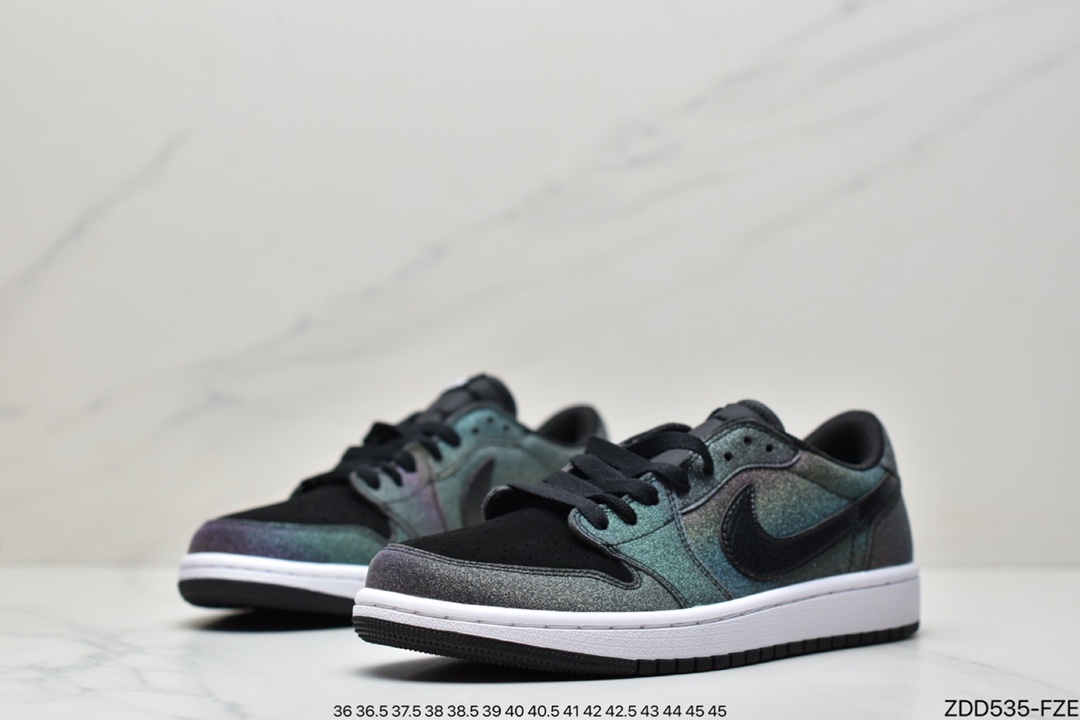 230 Travis Scott x Fragment x Air Jordan 1 Low“Military Blue” 低帮 DM7866