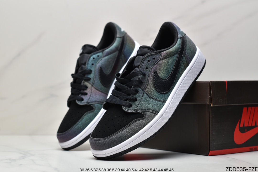 230 Travis Scott x Fragment x Air Jordan 1 Low“Military Blue” 低帮 DM7866