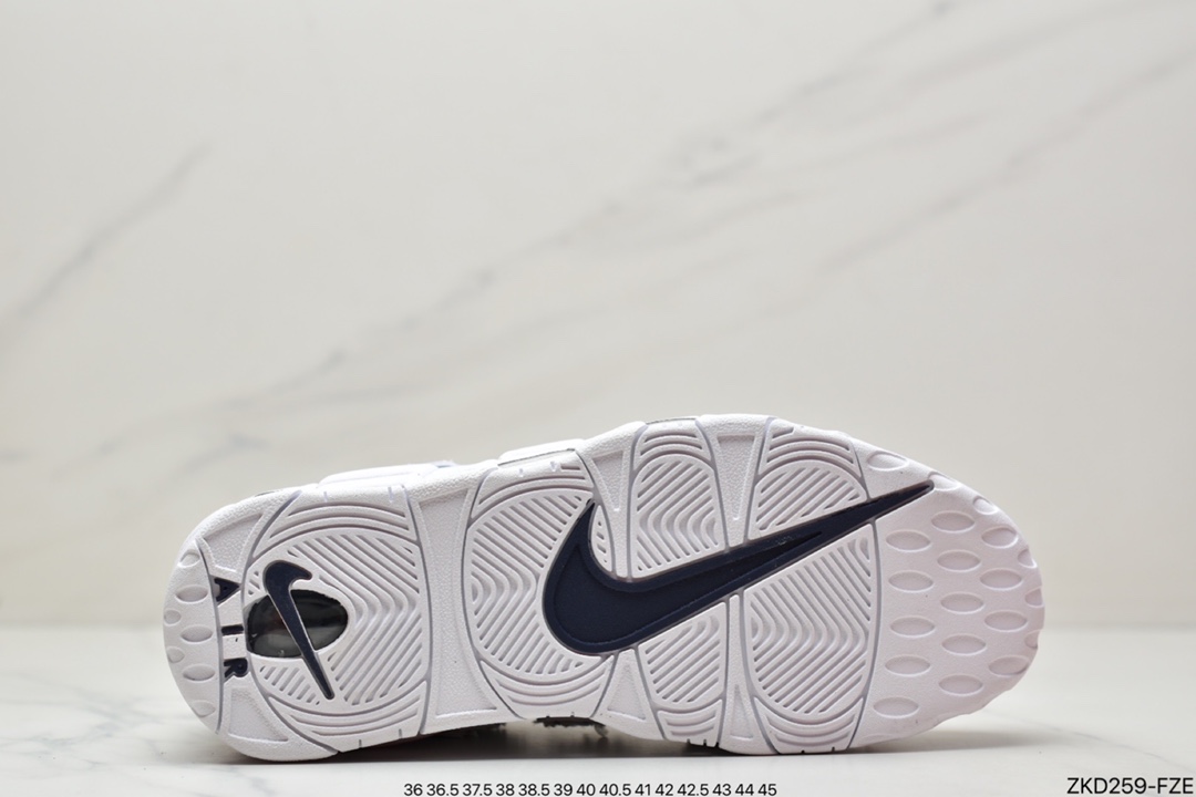 270 Air More Uptempo 纯白代表着历史最高版本皮蓬原盒原标 DH9719-100