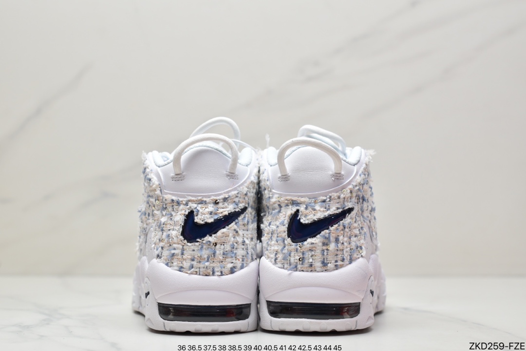 270 Air More Uptempo 纯白代表着历史最高版本皮蓬原盒原标 DH9719-100