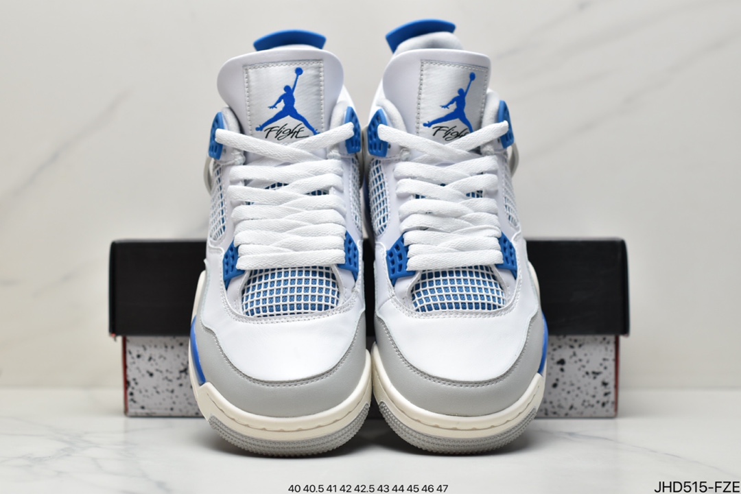 190 真标Travis Scott x Air Jordan 4 蓝麂皮蓝色麂皮鞋面质感不俗308497