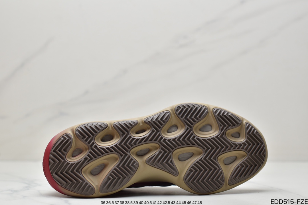 340 Kanye West x Adidas Yeezy 700 V3”Fade Carbon”低帮复古休闲运动穿搭慢跑鞋GW1814