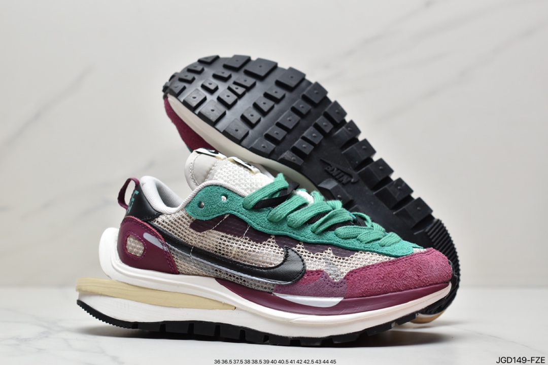 180 Sacai X NIKe vaporWaffle “Tour Yellow ”华夫三代3.0走秀重磅联名 CV1363
