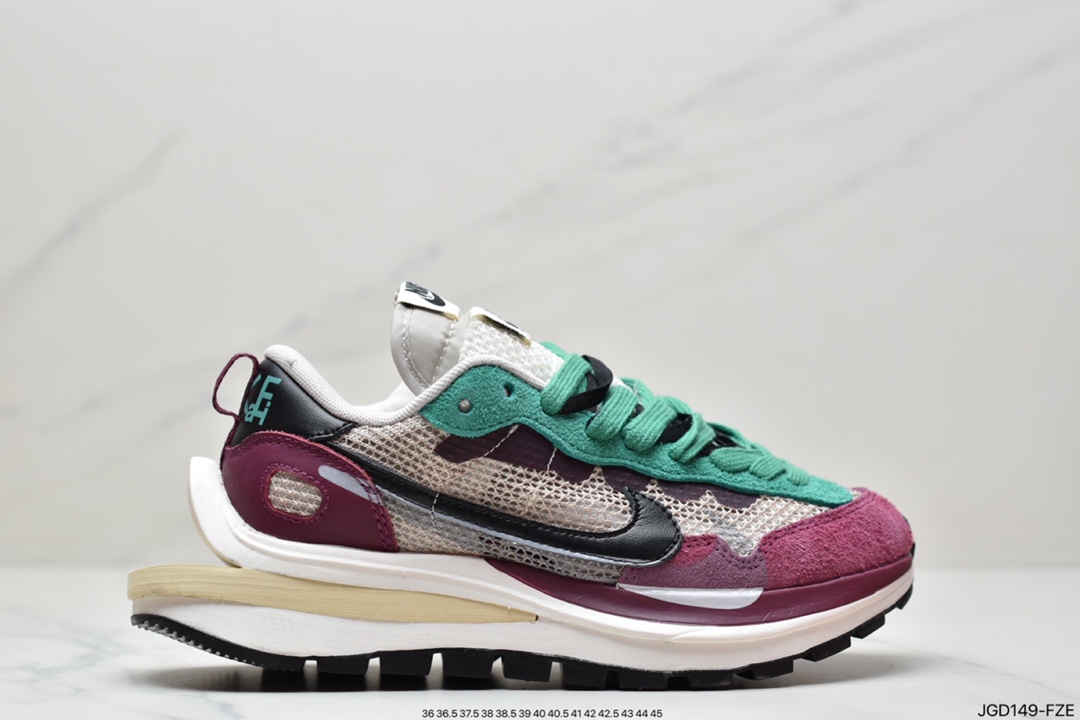 180 Sacai X NIKe vaporWaffle “Tour Yellow ”华夫三代3.0走秀重磅联名 CV1363