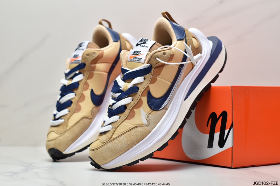 180 Sacai X NIKe vaporWaffle “Tour Yellow ”华夫三代3.0走秀重磅联名 DD1875-001