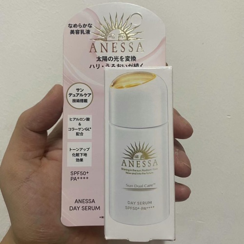 Anessa Day Serum Sun Dual Care SPF50+ PA++++ - 30ml Beauty Milk 1 Anessa Day Serum Sun Dual Care SPF50+ PA++++ - 30ml Beauty Milk